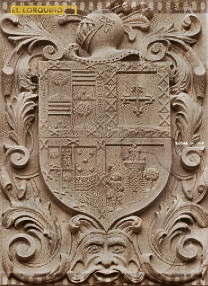 Escudo de la calle Selgás, original del siglo XVII y corresponde a la familia Palacios de Urdaniz y Teruel. Ubicación actual: Corredera. 