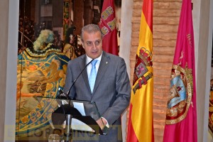 José Antonio Ruiz, actual presidente del paso en su última aparición pública 