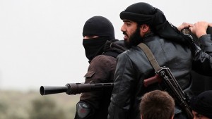 COMBATIENTES DEL FRENTE AL NUSRA , aliados de al qaueaeda