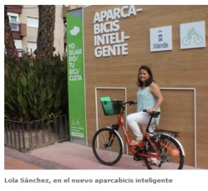 aparca bicis inteligente murcia