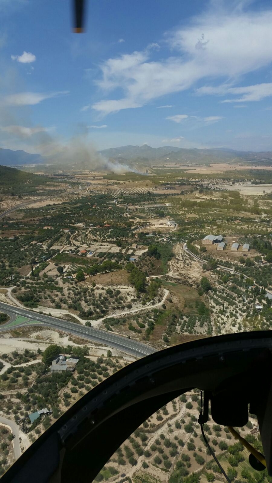incendio forestal calasparra