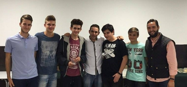 equipo cadete club ajedrez lorca