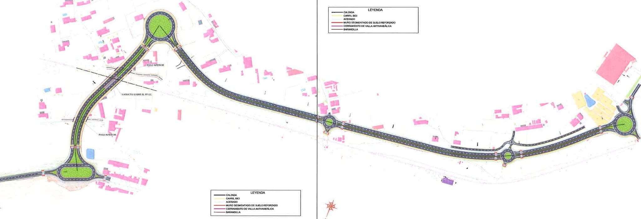 plano obras ronda central de lorca