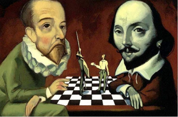 cervantes y shakespeare
