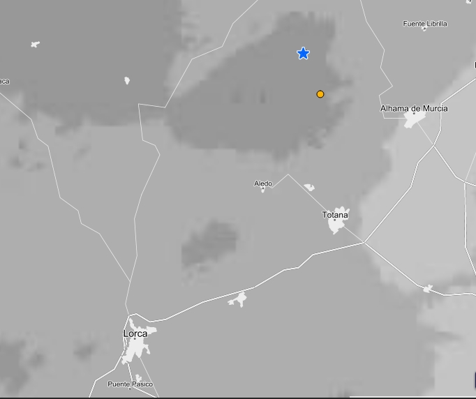 mapa terremotos 8 junio